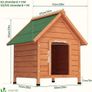 Wooden Dog House Image 4