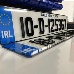 4D Number Plates
