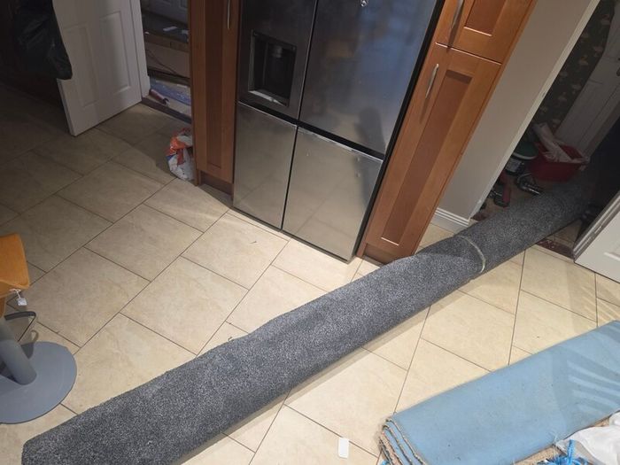 New Roll of Supreme Carpet - Costs 1200 euros with Receipts- 18.5 foot x 13.2 foot
