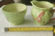 Carlton Ware Jug &amp; Sugar Bowl