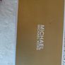 Michael Kors Holly Gold Leather Sandals Image 4