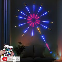 RGB Smart Fireworks Lights | Remote Control, Multiple Lighting Modes,