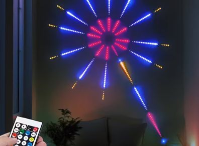 RGB Smart Fireworks Lights | Remote Control, Multiple Lighting Modes,