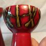 A Pair of Mid Seventies West German Ceramic Candlesticks Image 3