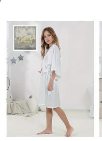 Communion satin robe age 10