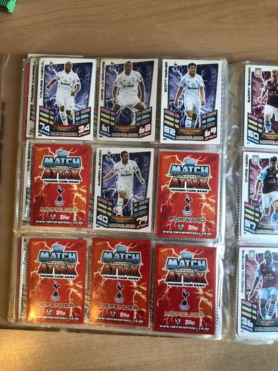 Huge Match Attax Binder Collection (2012/13) incl. Rare Gold Legends (Henry, Keane, Scholes)