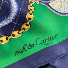 Vintage Must de Cartier scarf