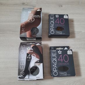 brand new tights,  knee highs bundle