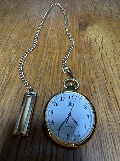 lorus 90's pocket watch