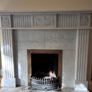 Large White Marble Fireplace with Hearth 500 ono Image 4
