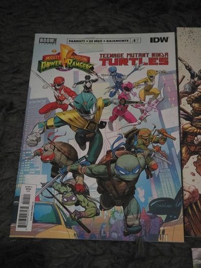 Power Rangers Teenage Mutant Ninja Turtles Comics