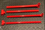 Red upvc / pvc pipes size 25mm