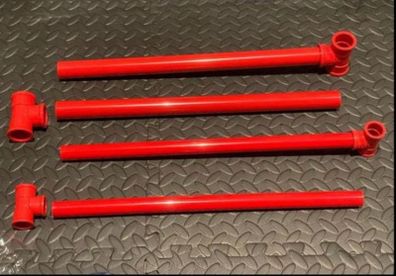 Red upvc / pvc pipe size 32mm