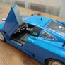 Bburago Bugatti EB110 (1991) Blue - 1:18 Scale Diecast Model Car Image 4