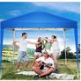 Folding Gazebo 3 x 3 m Waterproof UV Protection Gazebo Popup Garden Tent with 4 Image 7