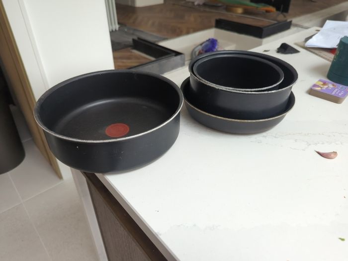 Tefal stackable pots and pans
