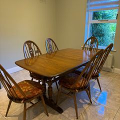 ercol Dining table & chairs