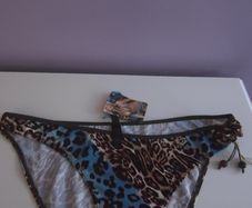 Leopard Print Bikini Bottoms Brand New!