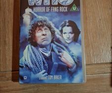 Doctor Who VHS Horror of Fang Rock in very good condition
