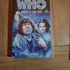 Doctor Who VHS Horror of Fang Rock in very good condition