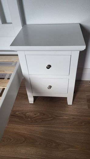 Lily Double bed frame and matching bedside locker