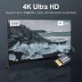 BLACKSYNCZE Displayport Cable 2M/6.6FT, DP to DP 1.2 Cable [4K@60Hz, 2K@165Hz, 2K@144Hz] Nylon Braided Display Port Cord Supports FreeSync and 3D, Compatible for Laptop, Gaming Monitor, Graphics Card Image 7