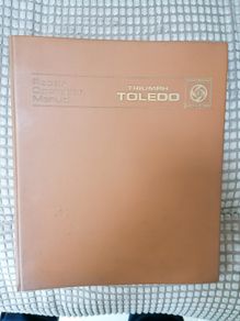 Triumph toledo 1977 repair operation manual
