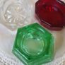 Old Vintage Cut Glass Cruets Image 2