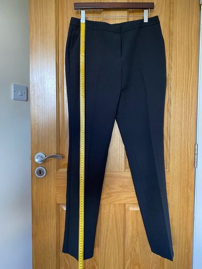 Women's Regular Casual Black Trousers by Primark
