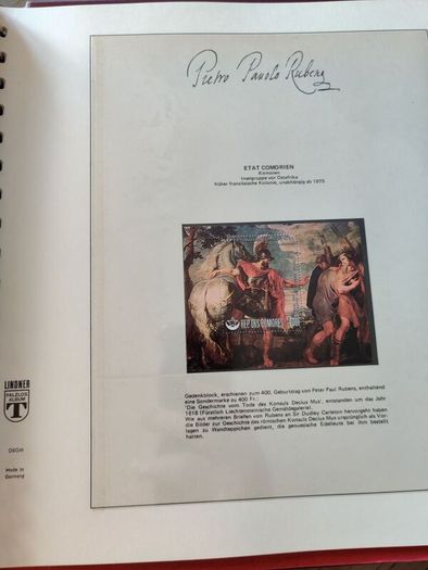 Paul Rubens 55 Pages Stamps Album World Collection