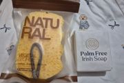 Soap and body mitt