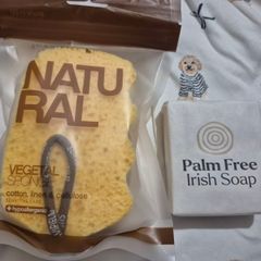 Soap and body mitt