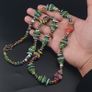 Vintage Venetian Style Fish Desgin & Mix Eyes Glass Beads Necklace Image 5