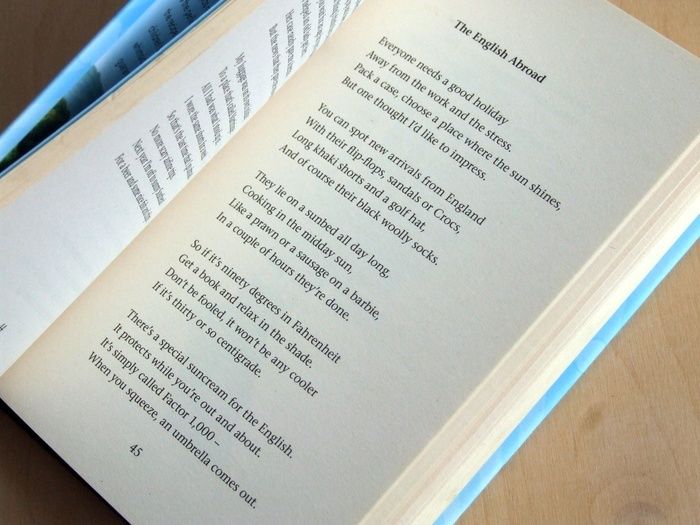 Poetry books: comic verse and illustrated