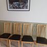 four dining room chairs Image 2