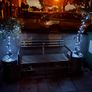 Stainless steel garden bench Image 2
