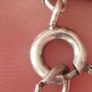 1937 Irish Sterling Silver Communion Medal and original silver chain Image 6