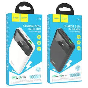 HOCO J102 PD20W 10000mAh Power Bank Fast Charging For iPhone 14 13 18W QC Type C USB External Battery Charger For Xiaomi Samsung