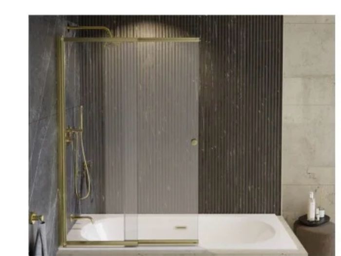 Bath Screen Gold Besco