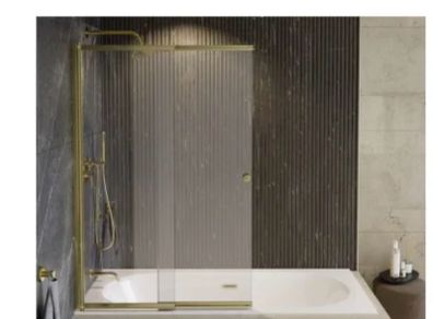 Bath Screen Gold Besco