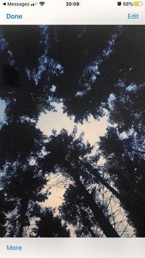 Mounted Skyscape Print