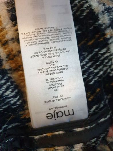 Maje Oversized Coat