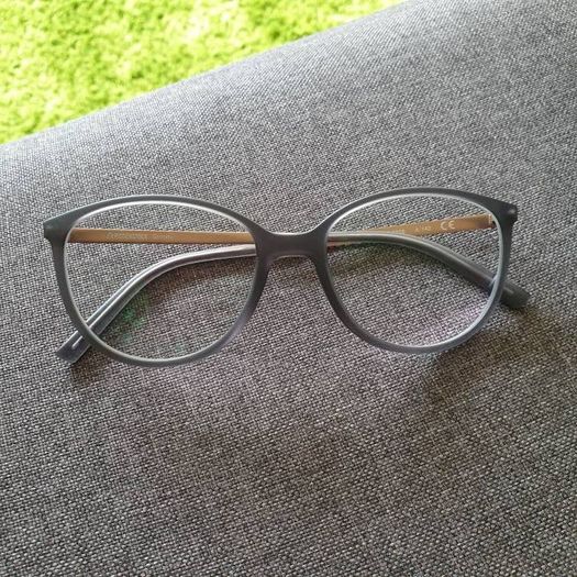 Rodenstock womens glasses frames.Matte grey finish.