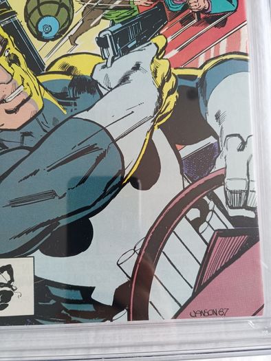 The Punisher Issue 3 CBCS / CGC 9.8  Certified Graded Comic Framed  DC Marvel