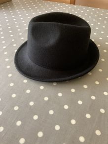 Elegant Men's Fedora Hat - Soft Fleece-Blend