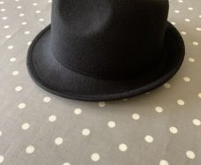 Elegant Men's Fedora Hat - Soft Fleece-Blend