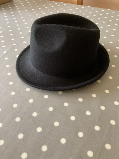 Elegant Men's Fedora Hat - Soft Fleece-Blend