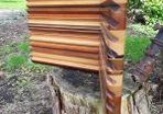 David Levy wooden CD rack