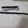 Dog Collar and Leash Black Great Condition Image 2