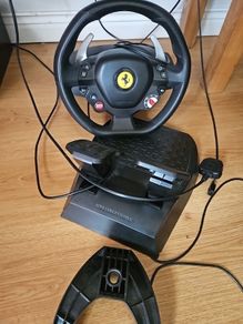 Gaming Steering Wheel and Pedals for PlayStation  Gaming steering wheel and pedals for PlayStation